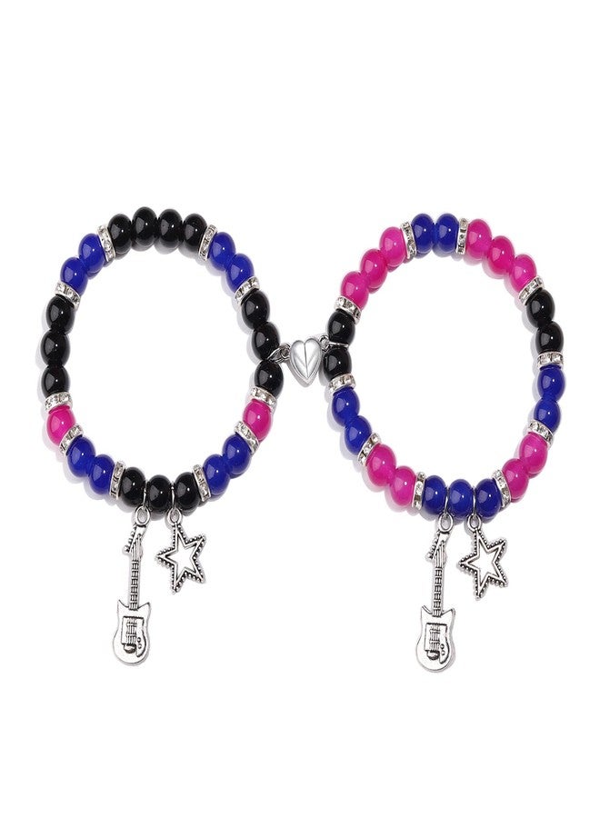 Korotho TV Matching Bracelets for Women, Tv G Bracelets Matching Jewelry for Couples Best Friends Christmas Friendship Bff Gift Y2K Bracelet Valentines Day Gifts for Her Him (TG) - Image 1